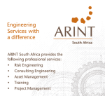 Arint at On-Site Power World Africa 2016