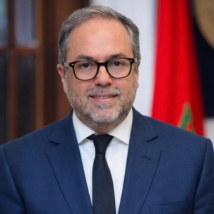 Abdelhamid Addou speaking at World Aviation Festival