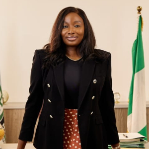Olubunmi Kuku speaking at World Aviation Festival