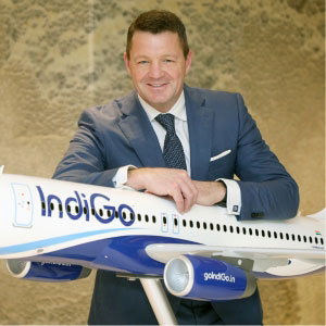 Pieter Elbers speaking at World Aviation Festival
