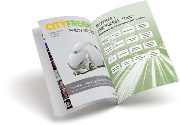 City Freight Show USA sponsorship brochure