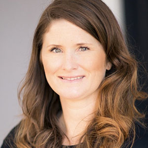Sara Mascall speaking at Connected America