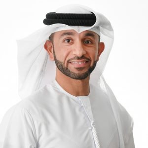 Dr Jassim Al Awadhi speaking at Connected World KSA