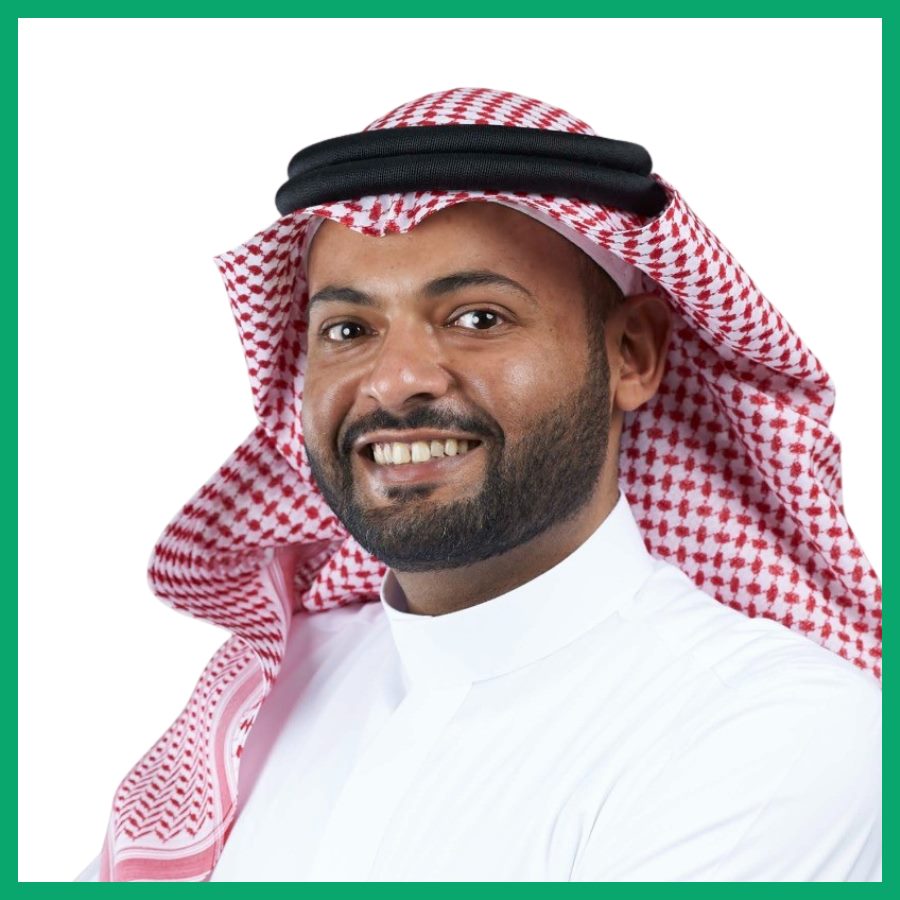 Faisal Baawad speaking at Connected World KSA
