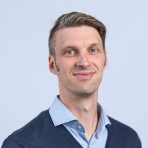 Daniel Muthas speaking at Festival of Biologics Basel