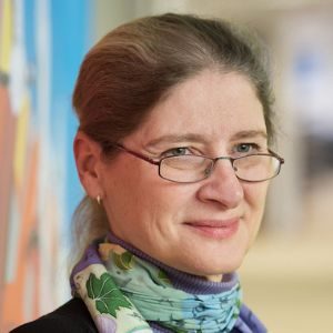 Gillian Woollett speaking at Festival of Biologics Basel