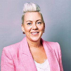 Anneli Furustad speaking at Seamless Europe