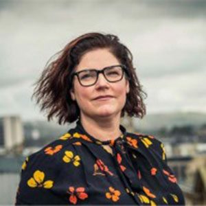 Britta Bahlmann speaking at Seamless Europe
