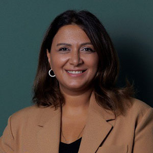 Maia Gorgiladze speaking at Seamless Europe