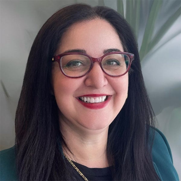 Fay Flevaras speaking at Tech in Gov