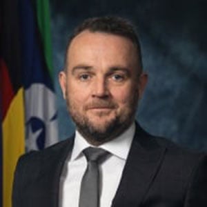 Tim Neal speaking at Tech in Gov