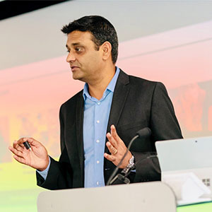 Sanjeev Jain speaking at Total Telecom Congress