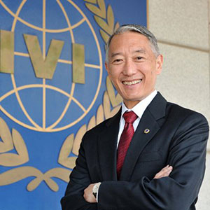 Jerome Kim speaking at World BioSecurity Congress Europe