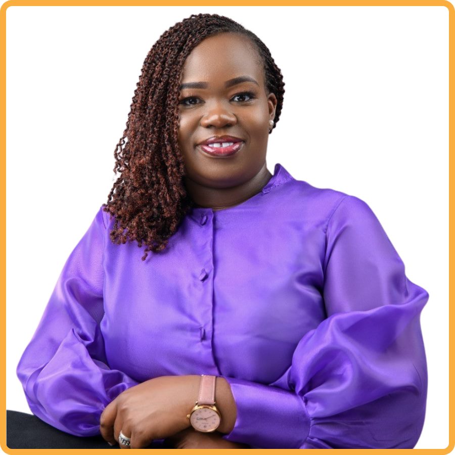 Esther Rao speaking at Seamless Africa