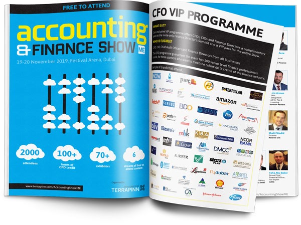 The Accounting & Finance Show 2019 sponsorship brochure