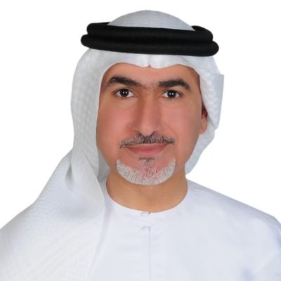 HE Abdalla Al Muaini speaking at ARABLAB LIVE 2025