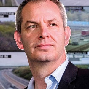 Hugh Gillies OBE speaking at Asphalt World UK