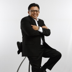 Ichwan Agus speaking at Aviation Festival Asia