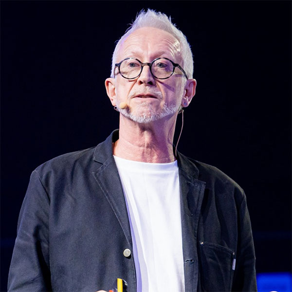 Graham Brown-Martin speaking at EDUtech Asia
