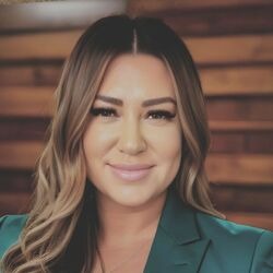 Audrianna Nava speaking at EV Charging Summit, Las Vegas