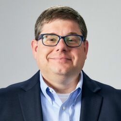 Bradley Ewing speaking at EV Charging Summit, Las Vegas