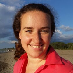 Elizabeth Irvin speaking at EV Charging Summit, Las Vegas