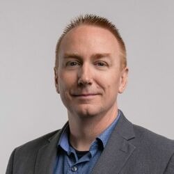 Stu Campbell speaking at EV Charging Summit, Las Vegas