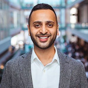 Navjeet Grewal speaking at Identity Week America