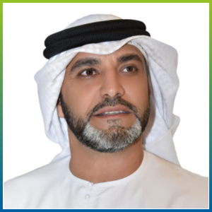 Lt Colonel Dr Hamad Khalifa Al Nuaimi speaking at Middle East Rail