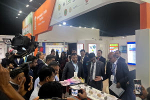 Global exhibition floor with International Representation