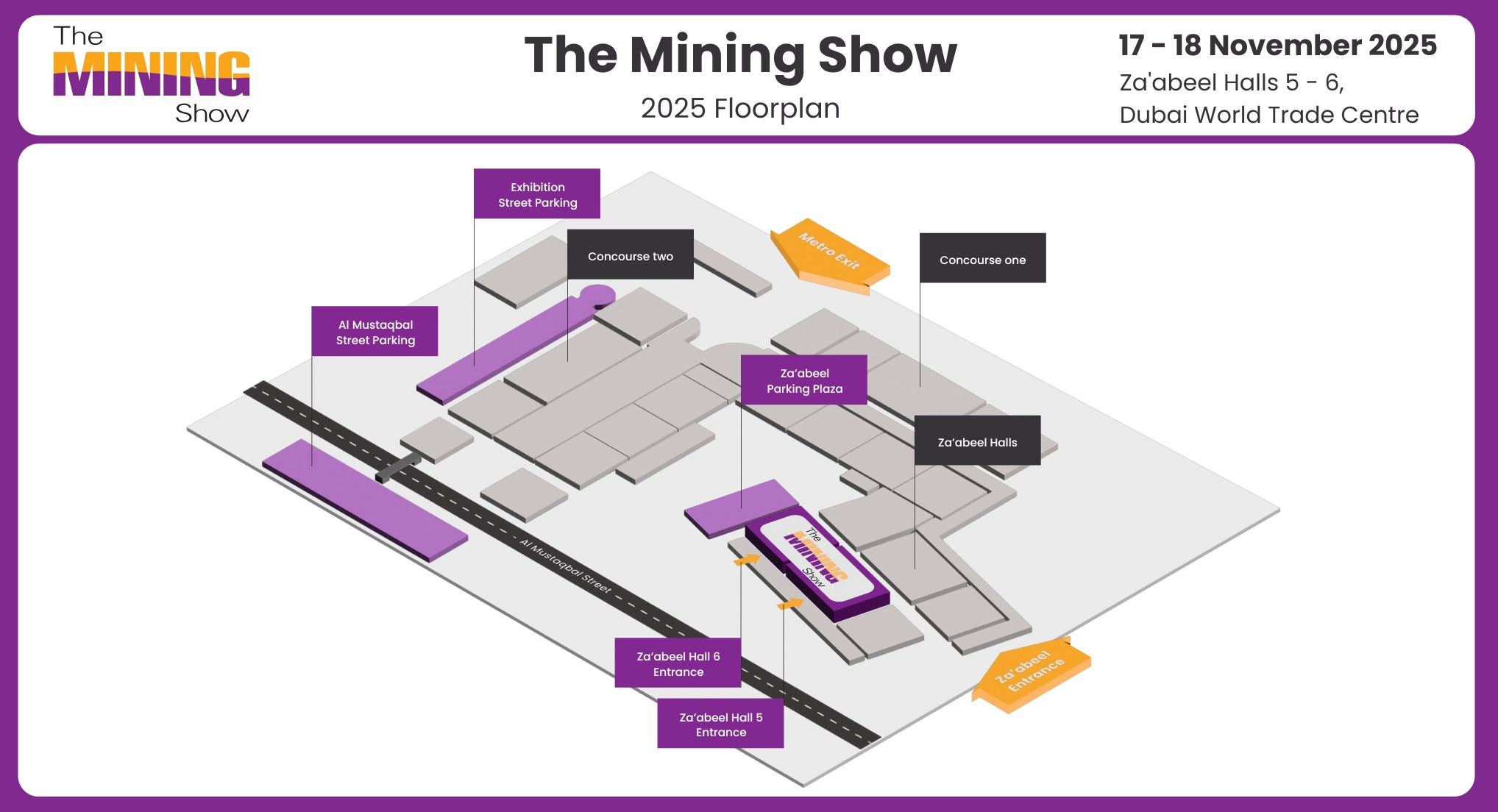 The Mining Show 2025 Floor Plan
