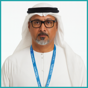 Lt. Colonel Dr. Omar Mohammed Al Zaabi at The Mining Show