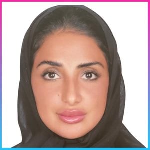 Fatmah Al Hantoobi speaking at MOVE ME