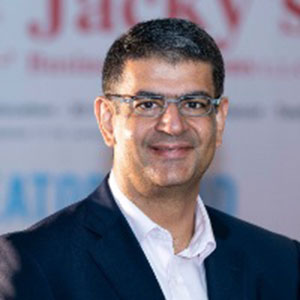 Ashish Panjabi speaking at Seamless Middle East