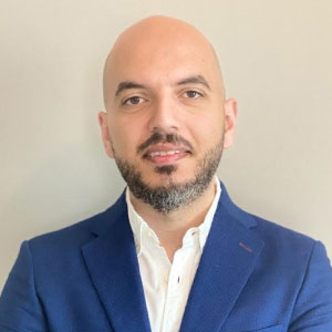 Mahmoud Torky speaking at Seamless Middle East