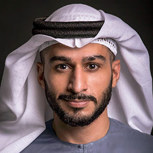 Moadh Bukhash speaking at Seamless Middle East