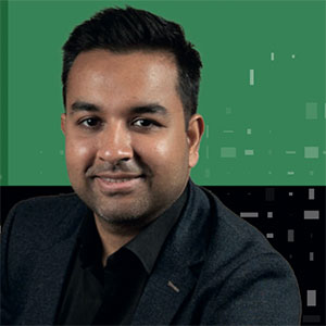 Neeraj Srivastava speaking at Seamless Middle East