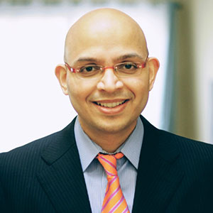 Sateesh Kumar Challa speaking at Seamless Middle East