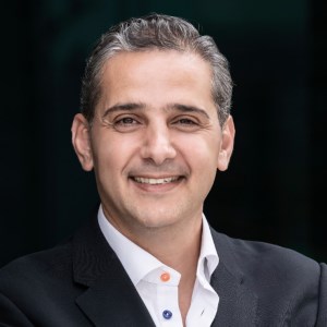 Fahed Ghanim speaking at Seamless Saudi Arabia