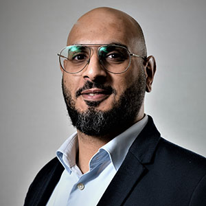 Ahmed Alsagr speaking at Solar & Storage Live KSA