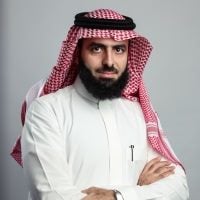 Ibrahim Alrammah speaking at Solar & Storage Live KSA