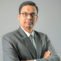 Krunal Patel speaking at Solar & Storage Live KSA