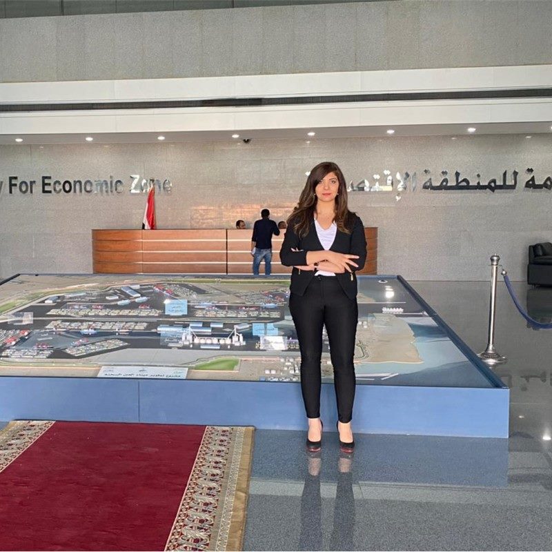 Hebatalla Hozayen speaking at The Solar Show MENA