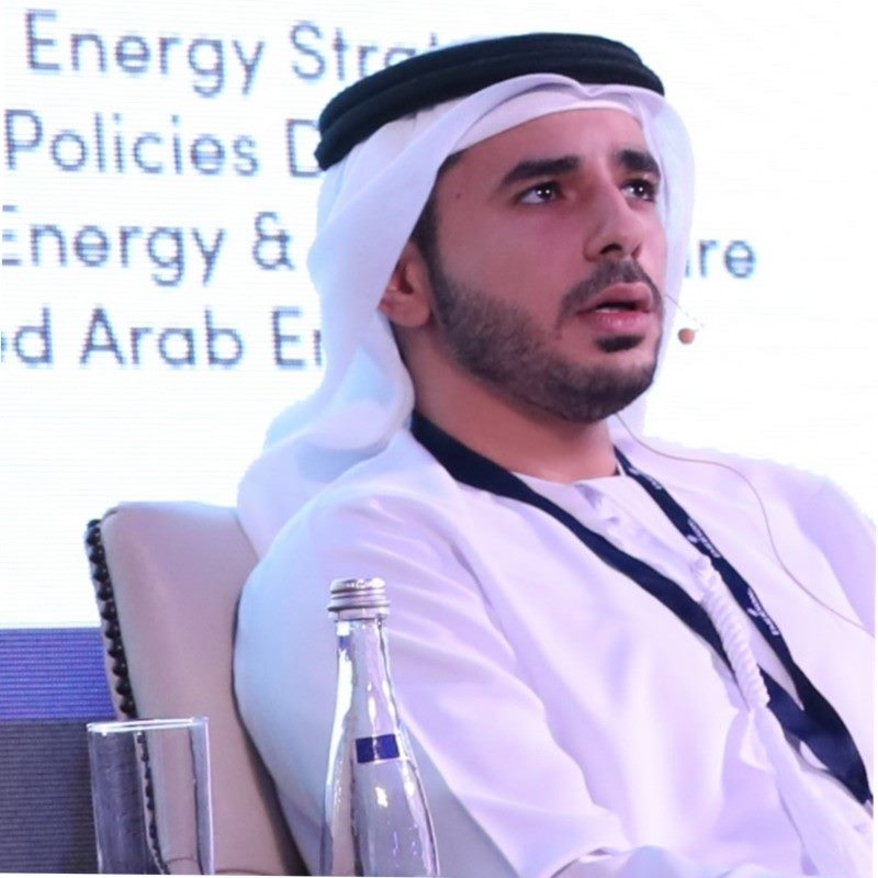 Abdelmuti Murad speaking at The Solar Show MENA