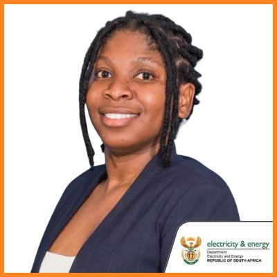 Mvumikazi Vimbani speaking at Solar & Storage Live Africa