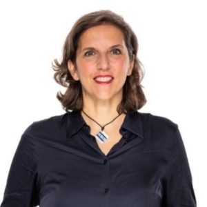 Annalisa Corrado speaking at Solar & Storage Live