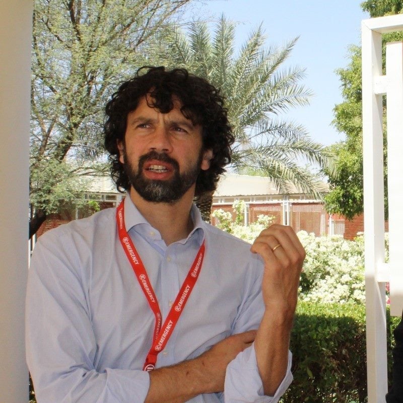      Nicola Armaroli speaking at Solar & Storage Live