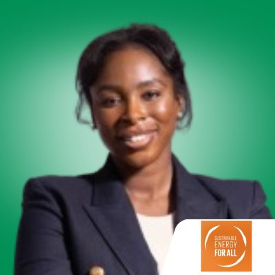 Anita Otubu speaking at Solar & Storage Live Africa