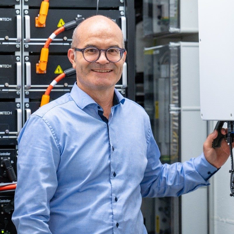 Peter Dietiker en Solar & Storage Live Zürich