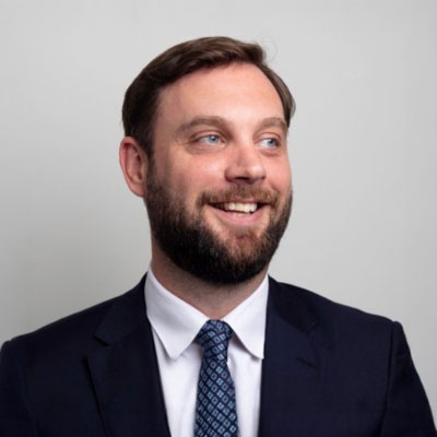 Patrick Doig speaking at UK Rail